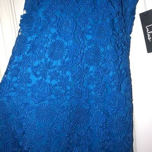 Lulu’s blue lace dress